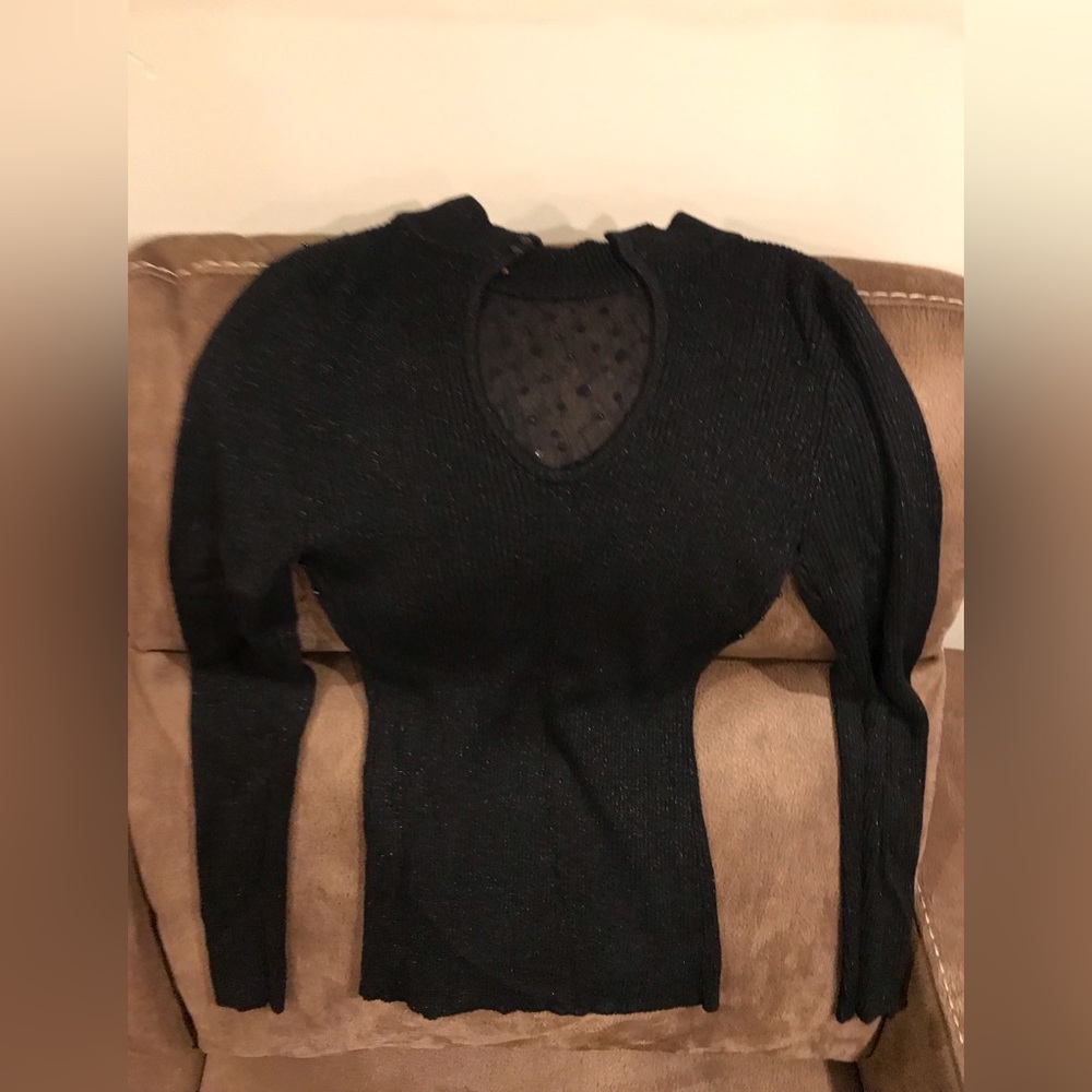 Sheer At The Top With Beads And Sequins - image 2